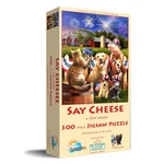 Sunsout Say Cheese 300 Pc Fourth Of July Jigsaw Puzzle. Fixed Price $14.99.