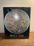 Peace Trek Puzzle Diane & Joel Schatz 1000 Piece 24"X29" 1985 Vintage. Fixed Price $39.95.