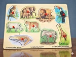 Melissa & Doug Wooden Zoo Puzzle 8 Animal Sounds Baby Toy Learning Toddler. Fixed Price $12.99.