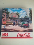 Coca-cola All Aboard 1000 Piece Jigsaw Puzzle Springbok New Sealed. Fixed Price $9.99.