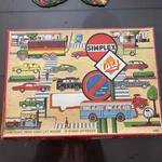 Simplex Vintage Cars Play-board Wooden Puzzle Excellent Condition Rare. Fixed Price $20.00.