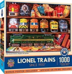 Well Stocked Shelves Lionel Trains 1000 Jigsaw Puzzle Masterpieces New. Fixed Price $29.99.