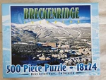 Breckenridge Colorado 500+ Pieces Puzzle Poster Ski Resort Photograph 18X24" New. Fixed Price $24.99.