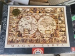 New Educa 1500 Puzzle Magna Carta Factory Sealed 7977 85X 60. Fixed Price $62.00.
