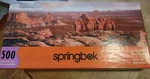 2000 Panoramic Puzzle Canyonlands Park, Utah 500 Pieces Springbok 11X32. Fixed Price $15.00.