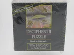 New Vintage 1987 Decipher Iii Gold Jigsaw Puzzle No. 36 - The Ultimate. Fixed Price $14.99.