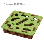 Interactive Cat Puzzle Toy - Felt Maze Box With Moving Elements For Indoor Play. Fixed Price $6.24.