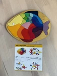 Grimm Retired Mini Fish Wooden Puzzle. Fixed Price $49.88.