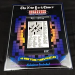 The New York Times Crossword Companion Roll-a-puzzle Handheld 1998 Sealed. Fixed Price $14.99.