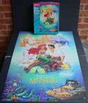 Disney The Little Mermaid Movie Poster Puzzle Complete. Fixed Price $35.00.