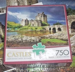 750 Piece Buffalo Puzzle Majestic Castles Eilean Donan Castle, Scotland. Fixed Price $5.10.