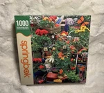 Springbok: Garden Delights - 1000 Piece Jigsaw Puzzle Rachel Perry Flowers. Fixed Price $14.44.