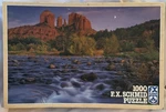 Sealed F.x. Schmid Vtg Oak Creek Canyon Az 1000 Piece Jigsaw Puzzle No. 98180.1. Fixed Price $25.95.