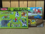 Two Melissa & Doug Wooden Children's Puzzles. Fixed Price $14.84.