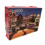 York 1500 Piece Puzzle Cheese Market Alkmaar Holland Vintage 1989 Nice. Fixed Price $8.99.