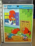 Woody Woodpecker Frame Puzzle Ring Toss Cartoon 1980 Walter Lantz. Fixed Price $11.99.