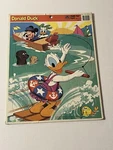 Vintage Donald Duck Water Disney Golden Big 20 Pc Frame Tray Puzzle #4550. Fixed Price $8.99.