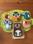 Djeco Wooden Felt First Puzzle Animal 5 Piece Kids Toy. Fixed Price $10.49.