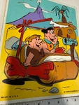 Vintage 1980 Flintstone Puzzle Fred Barney Playskool Hanna Barbera Kids 340-2. Fixed Price $7.50.