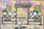 Vintage 1978 Mb Peanuts Puzzle 100 Pieces Snoopy Desert Scene Complete. Fixed Price $44.99.