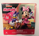 Cardinal Disney Jr. Minnie Mouse & Daisy Duck 24 - Piece Puzzle. Fixed Price $10.99.