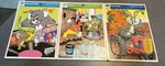 Lot Of 3 Vintage Whitman Cardboard Frame Tray Puzzles From 1970'S 8.25" X 11". Fixed Price $7.00.