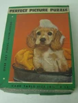 Vintage Perfect Picture Puzzle Interlocking No 250-29 Puppy Over 325 Pieces. Fixed Price $8.47.