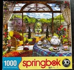 Springbok Puzzle 1000 Piece The Conservatory 2017 Dominic Davison. Fixed Price $7.00.