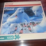 New Coca Cola Polar Bears Jigsaw Puzzle Buffalo Games 1000 Pieces Sealed 2009. Fixed Price $13.00.
