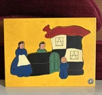 Judy Company Toys Old Mother Hubbard Vintage Wooden Puzzle. Fixed Price $17.99.