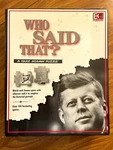 Who Said That? Quiz Jigsaw Puzzle By Buffalo Games Test Skill And Knowledge. Fixed Price $8.97.