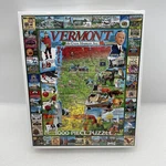 Nib 2005 Vermont Puzzle 1000 Pieces - White Mountain Graphics #78S Sealed. Fixed Price $30.00.