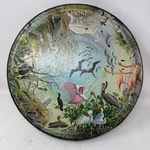 Incomplete 1965 Circular Springbok Round Puzzle Water Birds Arthur Singer 20.25". Fixed Price $29.99.