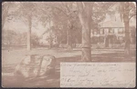 Lexington, Line Of Minutemen Marker & Meeting Houses PRE-1907 Rppc. Fixed Price $12.75.