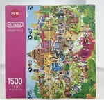 Heye Sugar Hills Uli Oesterle 1500 Piece Puzzle Triangle Box Nib Import. Fixed Price $42.99.