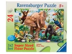 Ravensburger Jungle Juniors 24 Jumbo Piece Jigsaw Floor Puzzle For Kids 3X2 Feet. Fixed Price $20.00.