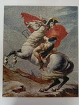 Vtg Springbok Puzzle "crossing Of Mt Saint-bernard Complete. Fixed Price $24.99.