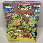 Teenage Mutant Ninja Turtles 1990 Roseart Pizza 100 Pc Jigsaw Puzzle New. Fixed Price $19.99.