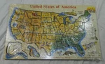 United States Of America Wood Tray Puzzle By Lights Camera Interaction!. Fixed Price $16.00.
