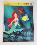 Vintage Disney Golden The Little Mermaid Frame Tray Puzzle # 4049B 22 Pcs -used. Fixed Price $8.99.