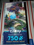Ceaco Thomas Kinkade Cinderella Disney 750 Piece Puzzle New 24" 18" #14. Fixed Price $19.96.