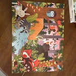 Petit Collage Floor Puzzle Enchanted Woodland 24 Pieces Large For Ki.... Fixed Price $11.25.