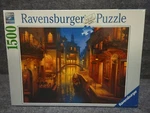 Ravensburger 1500 Piece Puzzle Waters Of Venice. Fixed Price $35.00.