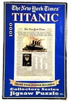 The New York Times Titanic Jigsaw Puzzle 1000 Pieces Collectors Series Open Box. Fixed Price $9.99.