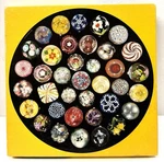 Vintage Hallmark Circular Springbok Paperweight Puzzle 500 Piece Complete. Fixed Price $40.00.
