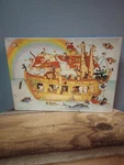 Springbok Animal Antics Aboard The Ark Jigsaw Puzzle Noah's 100 Pieces. Fixed Price $12.00.