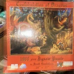 Suns Out Confabulation Of Dragons Puzzle 1000 Pieces Scott Gustafson New. Fixed Price $28.00.