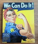 Rosie Riveter Wwii Jigsaw Puzzle 1000 Pc 20X27 We Can Do Smithsonian Aquarius. Fixed Price $12.00.