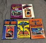 Vintage 1973 Superman Batman Robin Joker 200PC Jigsaw Puzzle Colorforms Lot Read. Fixed Price $15.00.