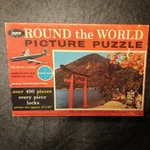 American Round The World Picture Puzzle By Jaymar - Nikko Japan Over 400 Pcs. Fixed Price $17.95.